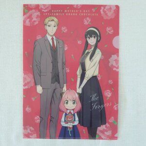 SPY X FAMILY Clear File Document Folder Pink Brand NEW